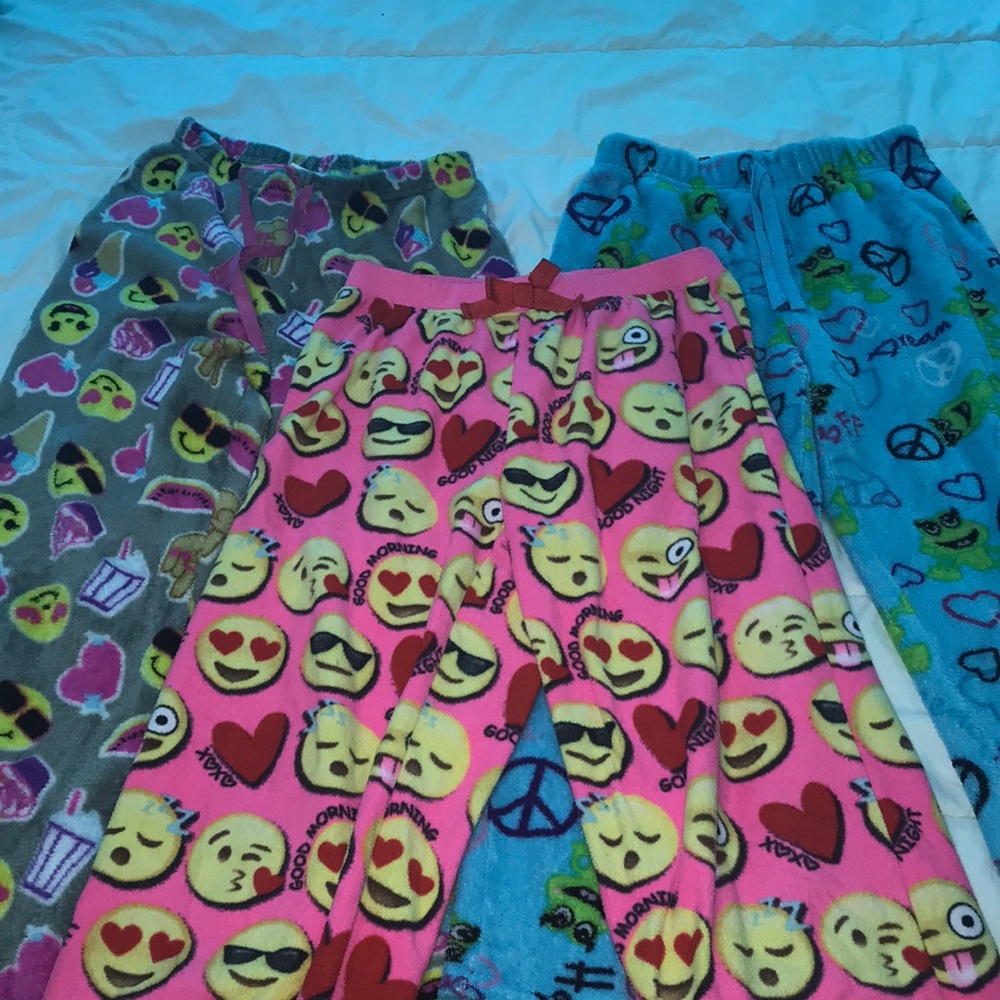 *PACK OF 3* Kids PJ bottoms :))